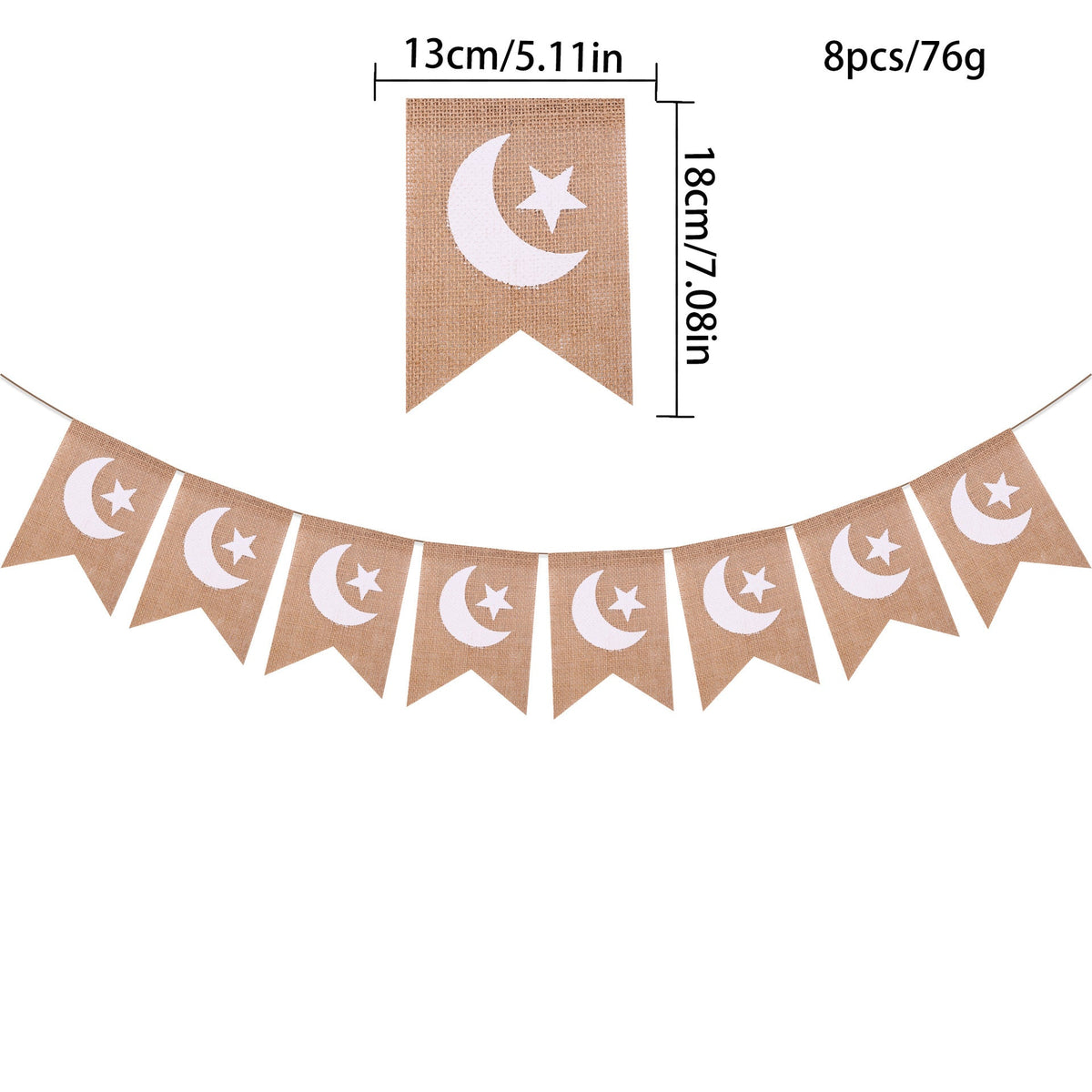 MR026 EID MUBARAK Party Decorative Banner
