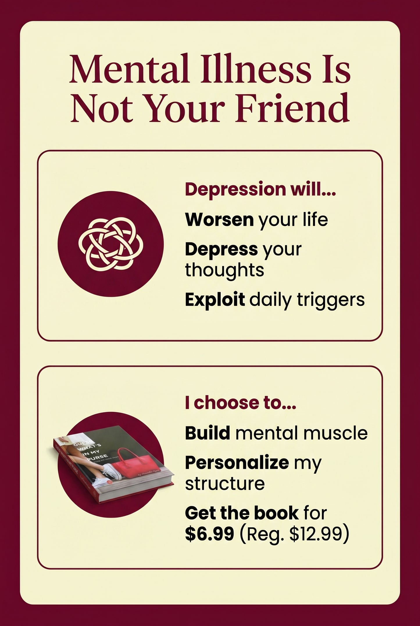 GUESS WHAT'S IN MY PURSE: Thriving with Mental Illness (Special Edition)