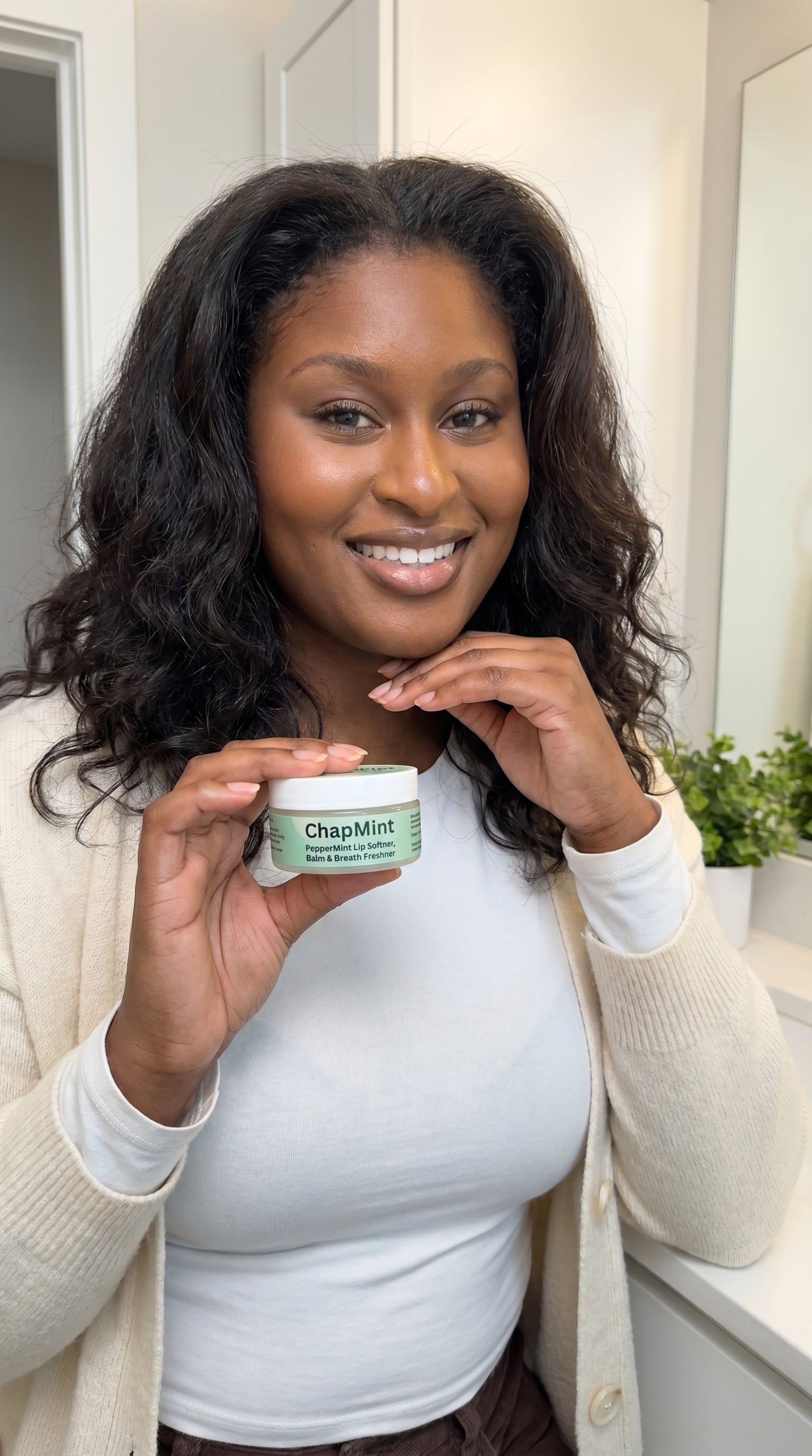 PepperMint Lip Softner, Balm & Breath Freshner