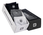 Premium Bamboo Rayon Crew Socks - 3 Pair and 6 Pair Packs Available