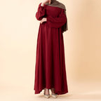 Essential Flow Crepe Maxi Dress with Pockets (MA385)