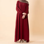 Essential Flow Crepe Maxi Dress with Pockets (MA385)